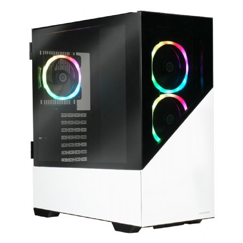 Ohišje Enermax ENERMAXK8 ARGB midi, Snow White Black