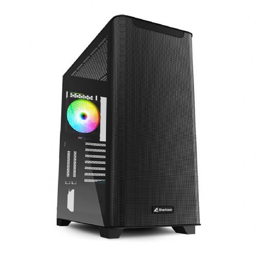 Ohišje Sharkoon Midi M30 RGB črna