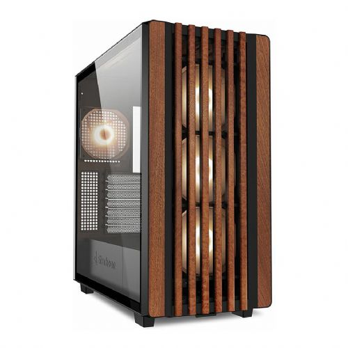 Ohišje Sharkoon Midi Rebel C70G RGB črna
