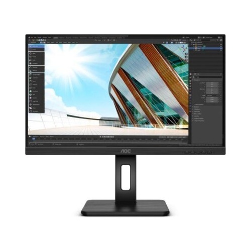 Monitor AOC 24P2Q 61 cm (24-palčni), FullHD, IPS, 1920 x 1080, 16:9, 250 cd/m², HDMI, Adaptive-Sync