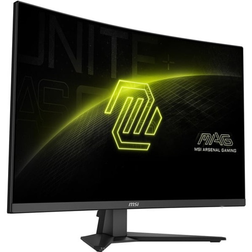 Monitor MSI MAG 321CQFDE E18 (80 cm (31,5 palca), črn, WQHD, Rapid-VA, ukrivljen, Adaptive-Sync, 180Hz zaslon)