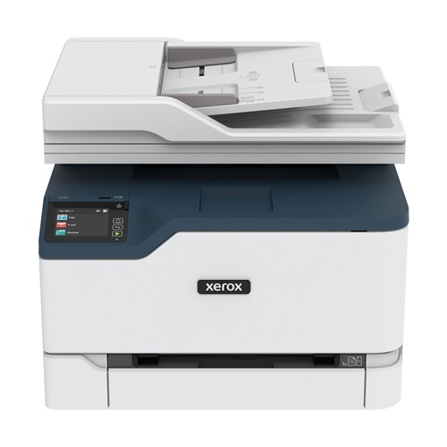 Multifunkcijski brizgalni tiskalnik Xeror C235DNI, USB,LAN,WLAN,skeniranje,kopiranje,siva/modra