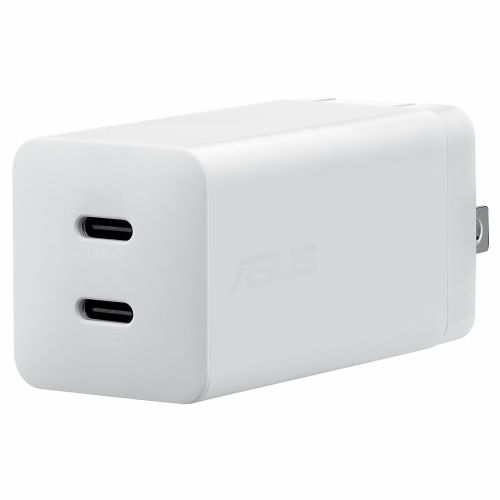 Asus USB-C univerzalni 65W polnilnik/napajalnik bele barve
