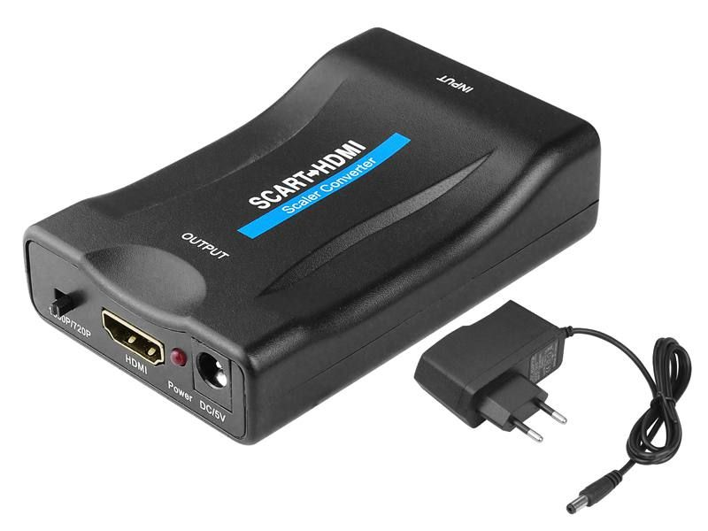 Pretvornik Scart Scart Na Hdmi Kabel Scart Adapter Na HDMI Enaa