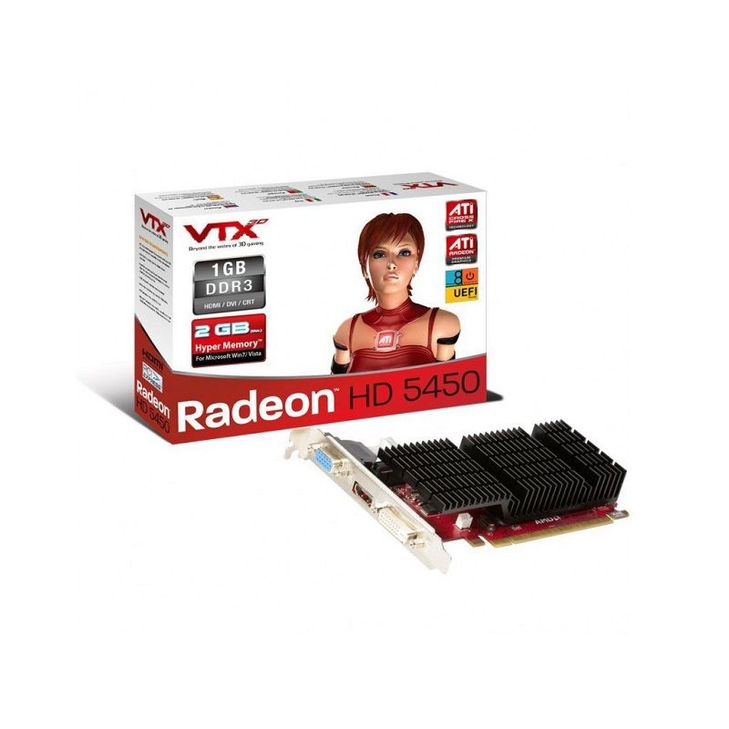 VTX3D Radeon 5450 1GB GDDR3 VX5450 1GBK3 HV10E grafi na kartica Enaa