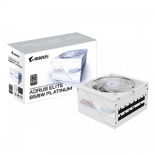 Napajalnik za računalnik Gigabyte GP-AE850PM PG5 ICE (bel, 850 W)