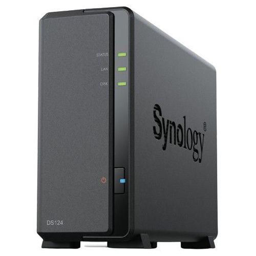 NAS strežnik Synology DS124 (črna)