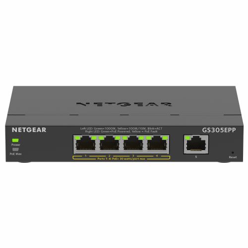 Stikalo NETGEAR stikalo 5x GE GS305EPP-100PES