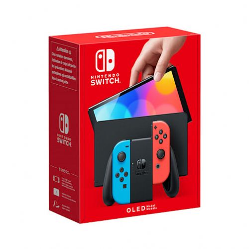 Nintendo Switch OLED - rdeča/modra