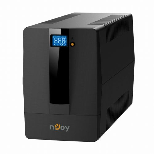UPS brezprekinitveno napajanje nJoy Horus Plus 1000, 1000 VA, 600 W, line-interactive, 4x Schuko, LCD na dotik