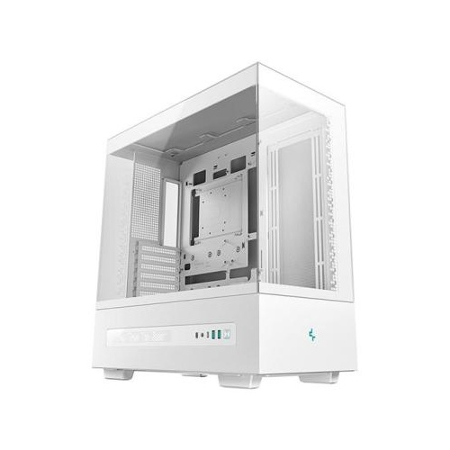 Ohišje DeepCool CH690 Digital, kaljeno steklo x 2, bela