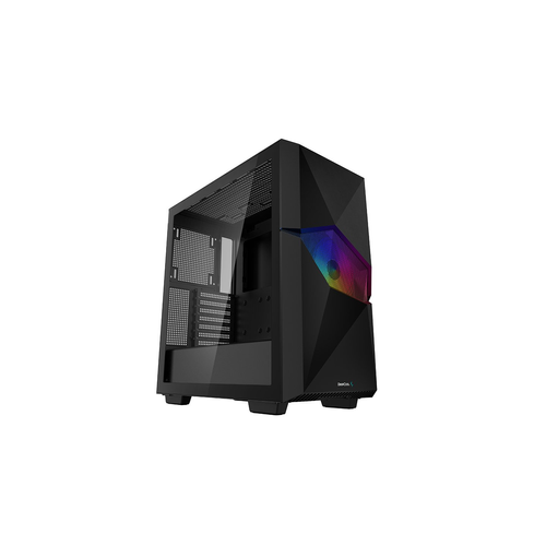 Ohišje DeepCool Cyclops, kaljeno steklo, Midi ATX, E-ATX, črna