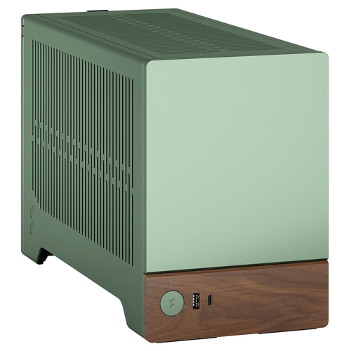 Ohišje Fractal Design Terra, mint/rjava