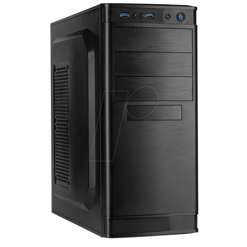 Ohišje Inter-Tech IT- 5905, črna