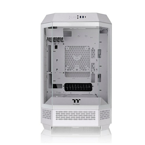 Ohišje Thermaltake The Tower 300, kaljeno steklo, bela