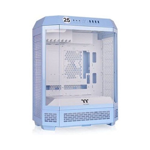Ohišje Thermaltake The Tower 600, kaljeno steklo x 3, modra