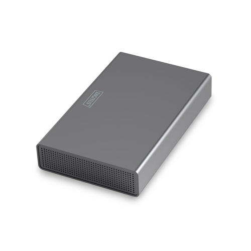Ohišje za disk Digitus DA-71106-1 aluminij, USB 3.0, 3,5" SATA, do 16 TB, za Linux/Mac/Windows