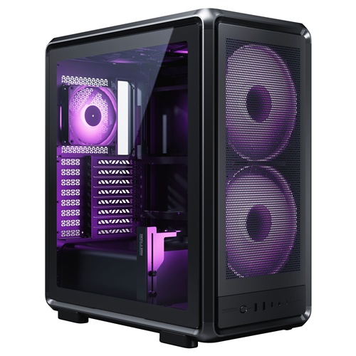 Ohišje za računalnik Cooler Master Masterframe 500 Mesh ARGB (črno, kaljeno steklo)