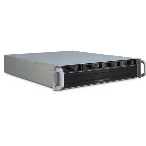 Ohišje za računalnik Inter-Tech IPC 2U-2404L SATA  (črno, 2U)