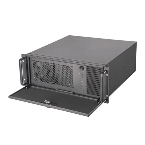 Ohišje za računalnik Silverstone Technology SST-RM42-502B, stojalo (črno)
