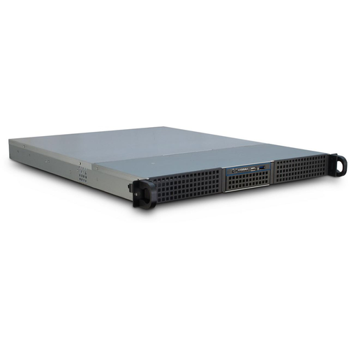 Ohišje za strežnik Inter-Tech 10255 E-ATX, 1U, 5x 40 mm ventilatorjev, Flex ATX, črno
