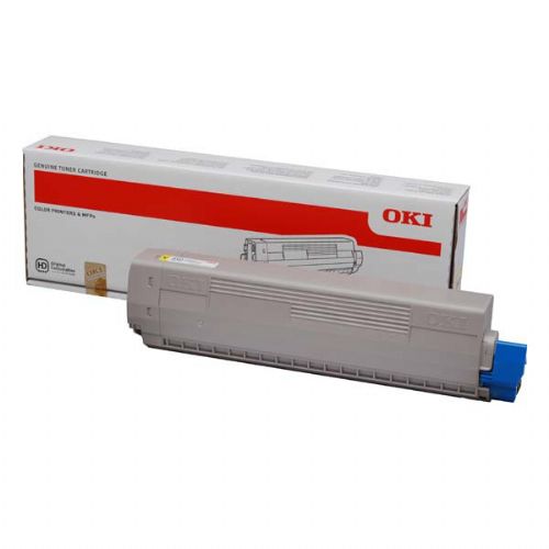 Oki C 822 (44844613) rumen, originalen toner
