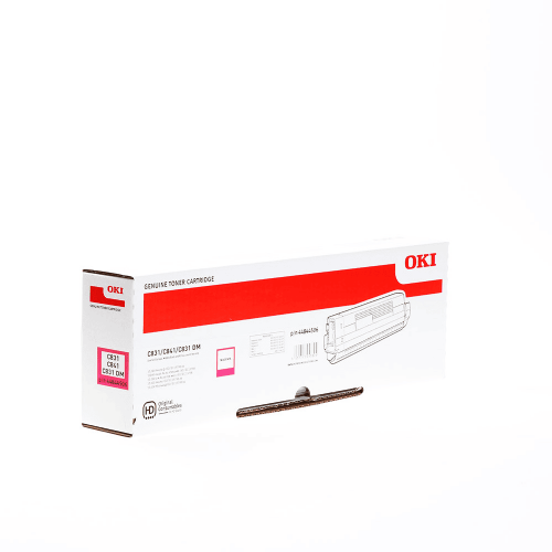 Oki C 831 (44844506) škrlaten, originalen toner