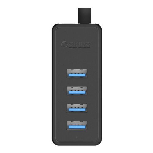 Orico W5P-100 USB na 4x USB 3.0 hub adapter (črn)