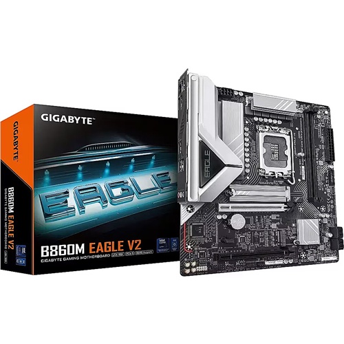 Osnovna plošča Gigabyte B860M EAGLE V2 Intel B860, podpora DDR5 do 128GB, LGA 1851, mATX, PCIe 4.0