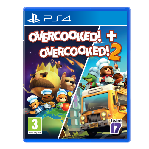 Overcooked + Overcooked 2 Double Pack (PS4)