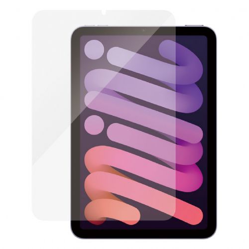 Zaščitno steklo za tablico PanzerGlass iPad mini 8,3" (2021/2024) prozorna, odporno na praske in udarce, popolna pokritost, 60 % reciklirano steklo
