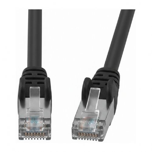 Patch kabel CAT5e FTP 0,25m črn