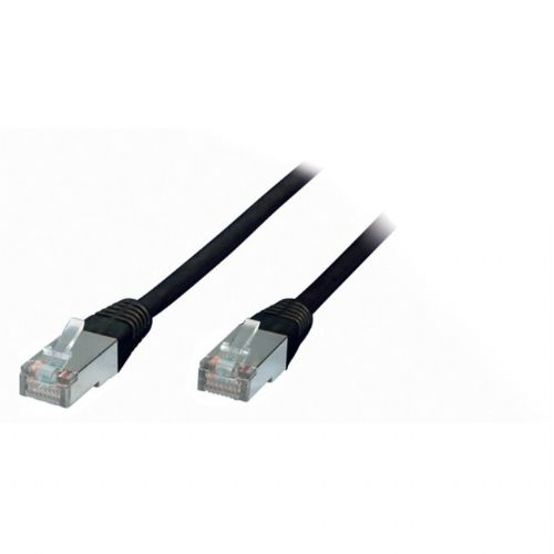 Patchkabel CAT5e RJ45 F/UTP 1m Black