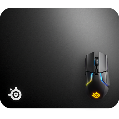 Podloga za miško Steelseries QcK Hard Pad 63821, trda površina, M velikost, črna