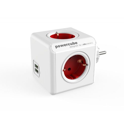 Elektri�ni razdelilec Allocacoc PowerCube USB rde�