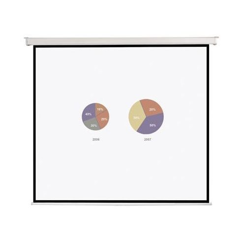 Stensko projekcijsko platno Bi-Office 180 x 180 cm