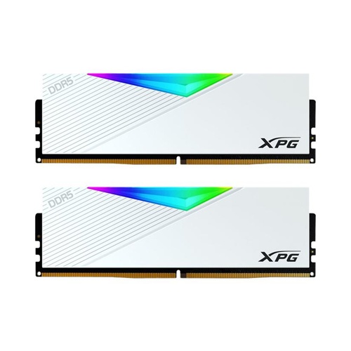 RAM ADATA DIMM 32 GB DDR5-6000 (2x 16 GB) Dual-Kit (1,1V , CAS CL 30, AX5U6000C3016G-DCLARWH, Lancer RGB, INTEL XMP)
