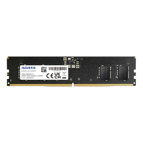 RAM Adata DIMM 8 GB DDR5-4800 (1x8 GB), AD5U48008G-S, črna