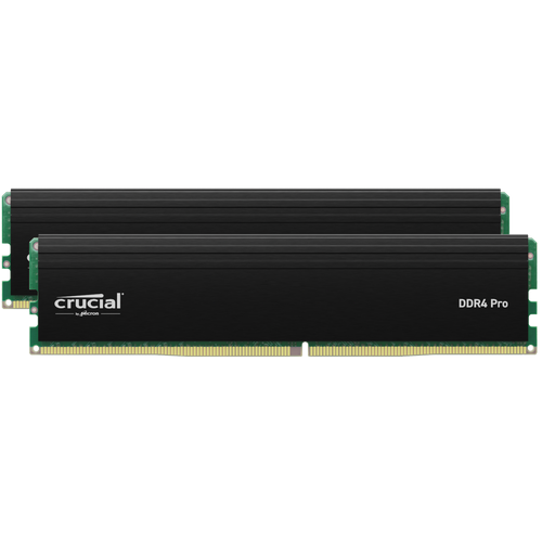 RAM Crucial DIMM 32 GB DDR4-3200 (2x16 GB), CP2K16G4DFRA32A, črna
