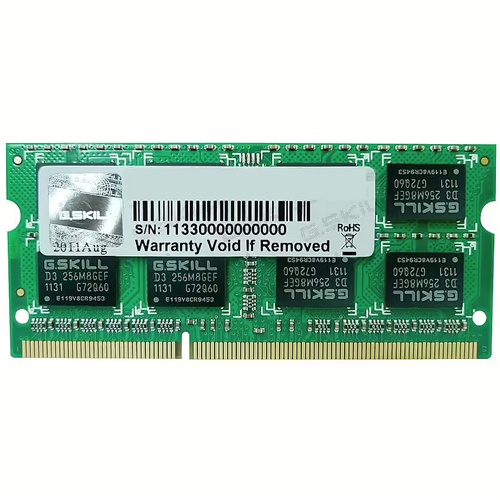 RAM G.Skill SO-DIMM 4 GB DDR3-1600 (F3-1600C11S-4GSL)
