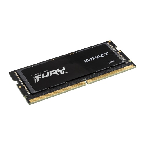 RAM Kingston SO-DIMM 8 GB DDR5-4800, KF548S38IB-8, črna