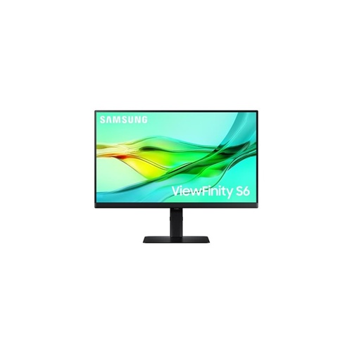Monitor Samsung B2B ViewFinity S6 S60UD 60,96 cm (24,0"), 2560 x 1440 (QHD), IPS, 350cd/m2, 16:9, DP, HDMI, USB-C 90W, črna