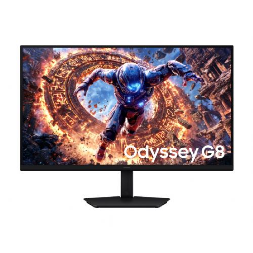 Monitor Samsung Odyssey G8 Dual Mode S32HG802ES, 81 cm (32"), 6K IPS, 165 Hz, 1 ms GTG, črne barve