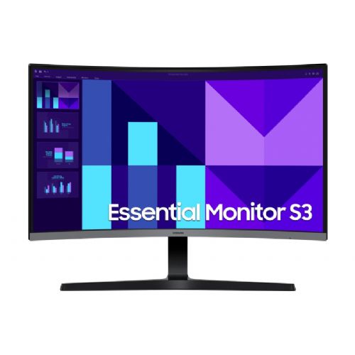 Monitor Samsung S27D390GAU, 68,6 cm (27"), Full HD, ukrivljen 1800R, VA, 100 Hz, HDMI, VGA