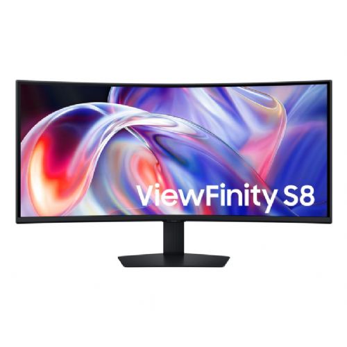 Monitor Samsung S40H850TAU, 101,6 cm (40"), ukrivljen VA, 5K2K, 144 Hz, Thunderbolt 5, črne barve