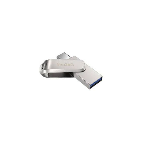 SanDisk Ultra Dual Drive Luxe USB Type-C 1TB 150MB/s USB 3.1 Gen 1, srebrn