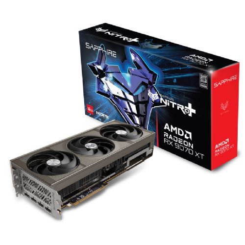 Grafična kartica SAPPHIRE NITRO+ Radeon RX 9070 XT 16GB GDDR6 OC ARGB gaming