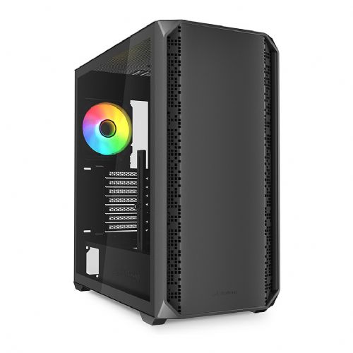 Ohišje za računalnik Sharkoon AK2 RGB ATX 1xGlass črna