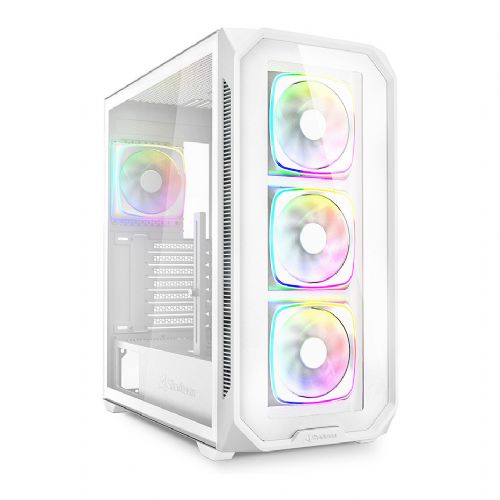 Ohišje za računalnik Sharkoon AK5G RGB ATX 1xGlass bela