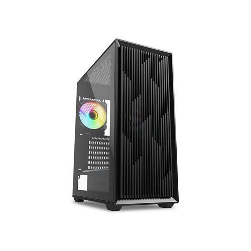 Ohišje za računalnik Sharkoon VK2 RGB ATX 1xGlass črna